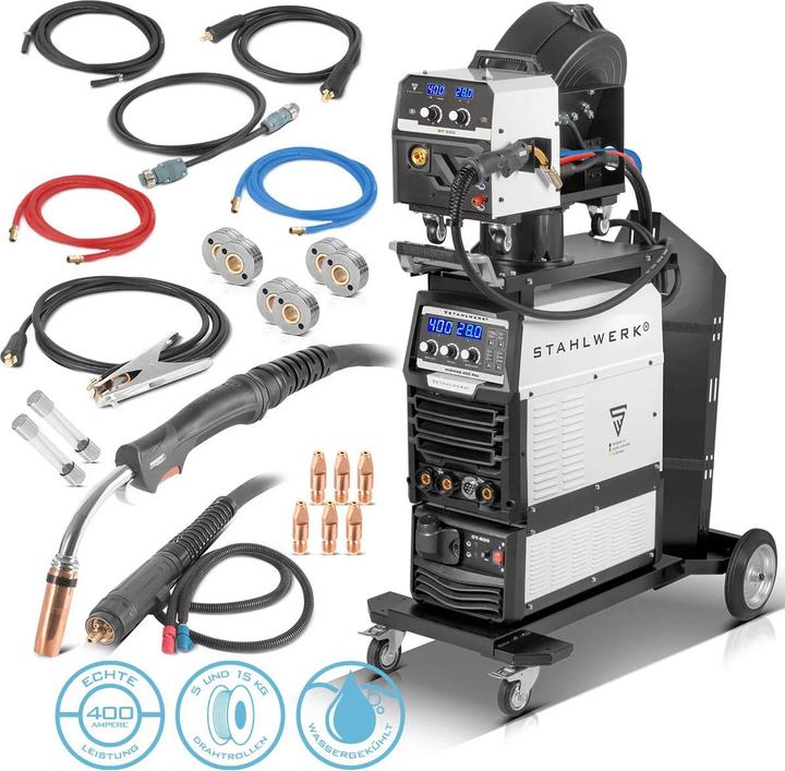 Stahlwerk MIG MAG 400 Pro Vollsynergischer