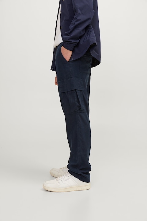 Actual product image Jack & Jones Jpstbill Jjnate Linen Blend Cargo Jnr (146)