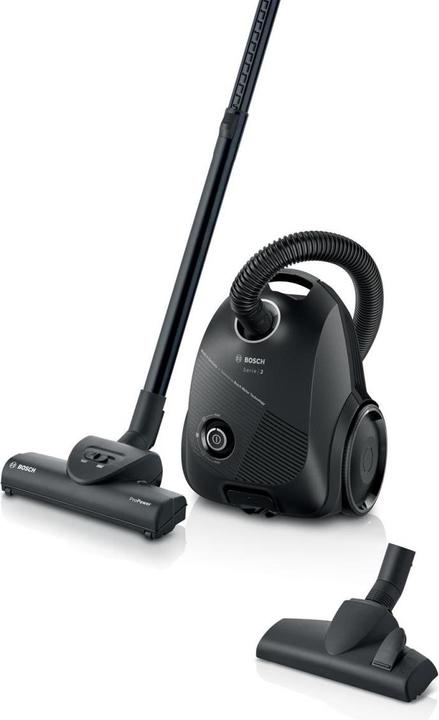 Produktbild Siemens BOSCH Bodenstaubsauger Beutel BGLS2POW1 schwarz