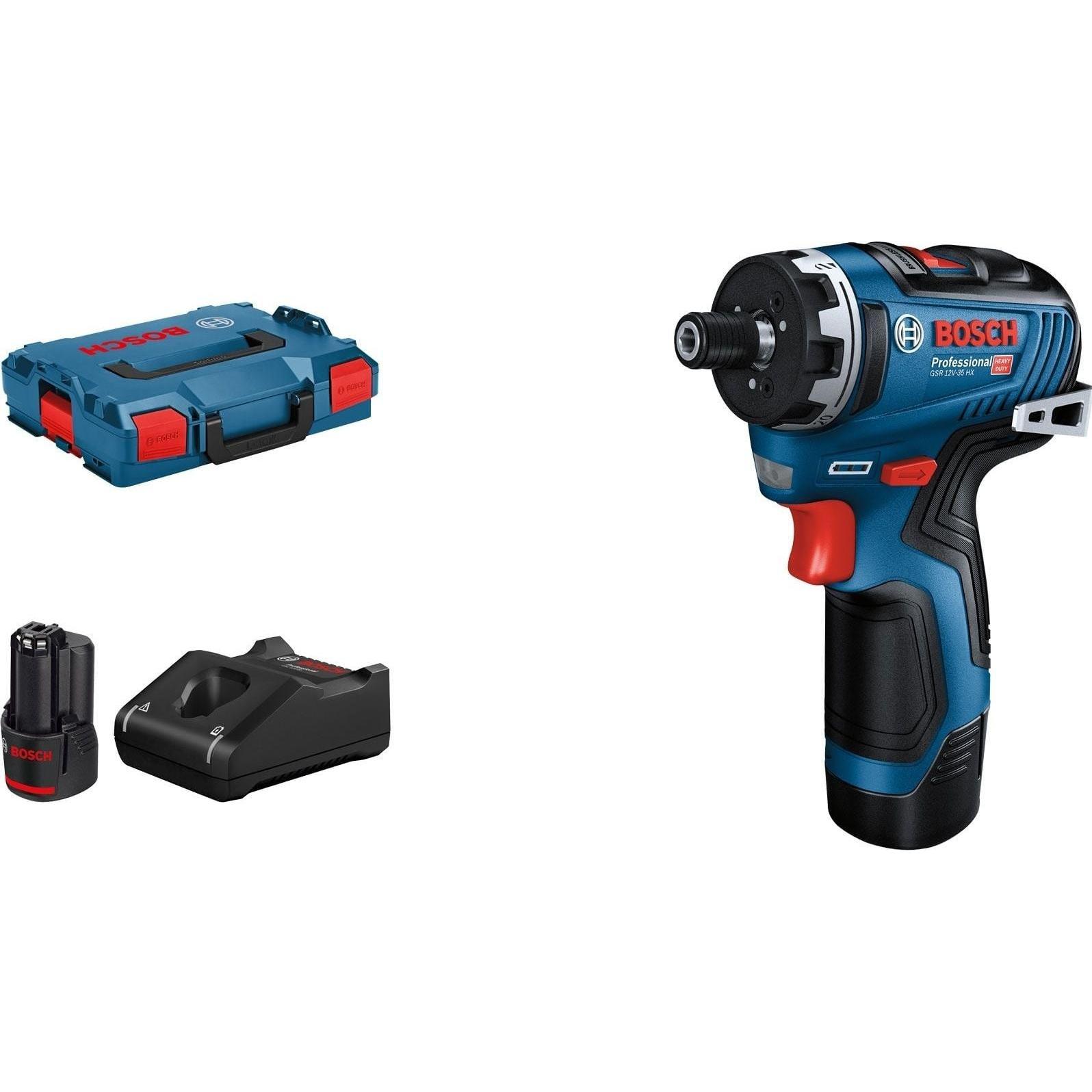 Bosch Professional, Trapano + Avvitatore a batteria, GSR 12V-35 HX