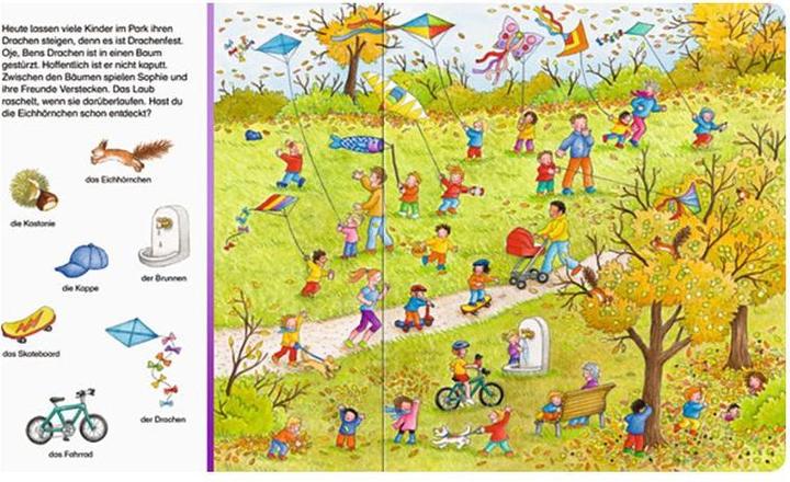 Productafbeelding Ravensburger Sachen suchen - Die Jahreszeiten (Duits, Susanne Gernhäuser, Barbara Jelenkovich, 2016)