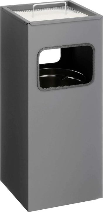 Produktbild Durable Abfalleimer mit Ascher 17 l, Anthrazit (17 l)