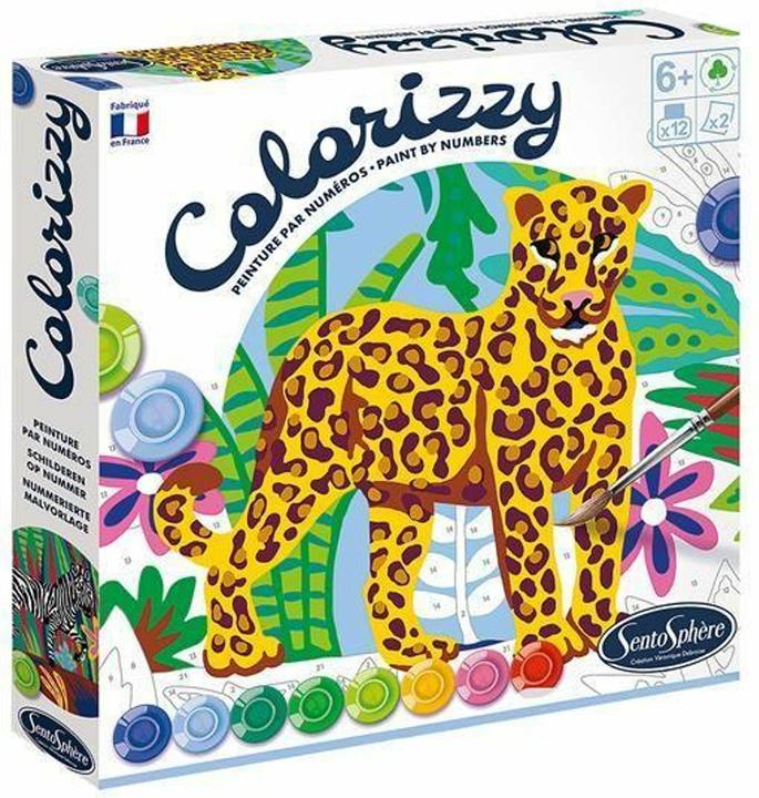 Produktbild Sentosphere Colorizzy Zebra und Leopard