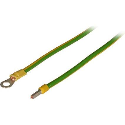 EFB Elektronik Erdungskabel 6 mm² RKS M6/AE, Serverschrank Zubehör, Grün, Gelb