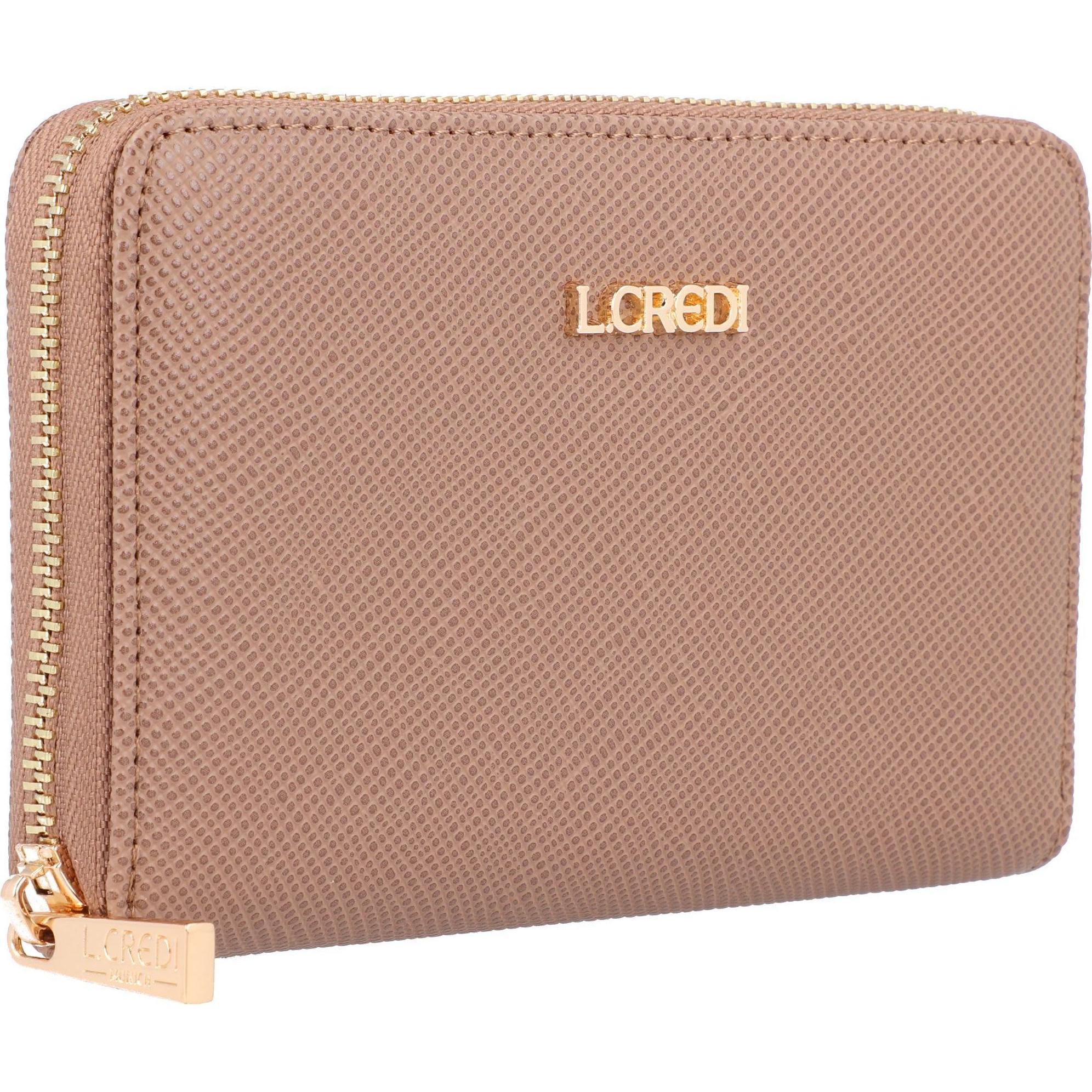 Thumbnail - L.Credi, Damen, Portemonnaie, Ebba Geldbörse 15,5 cm, Beige