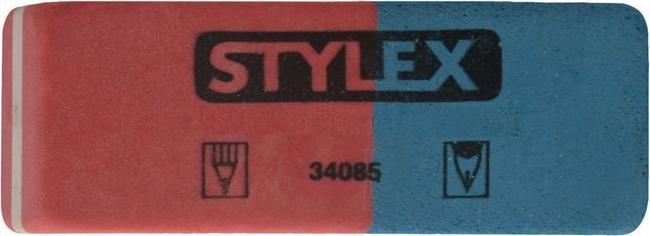 Produktbild Stylex Radiergummi, 2 Stück, Tinte, Blei- und Buntstifte