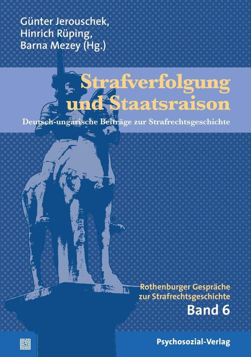 Produktbild Strafverfolgung und Staatsraison (Deutsch)