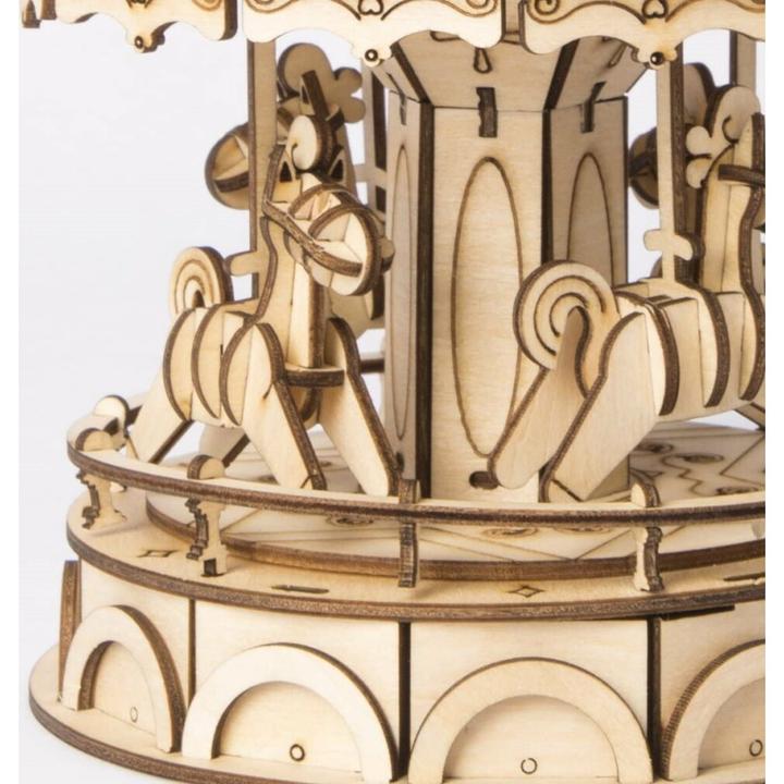 Immagine prodotto Robotime Rolife 3D puzzle giostra in legno 174 pezzi