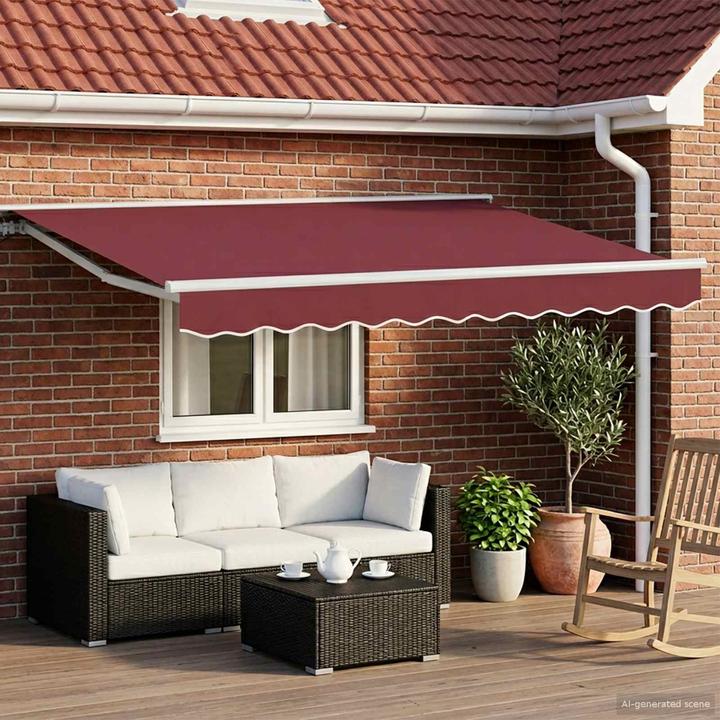 Actual product image vidaXL Einziehbare Markise (2.50 m)