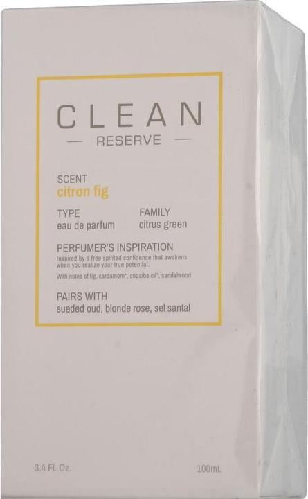 Actual product image Clean Citron Fig (Eau de parfum, 100 ml)