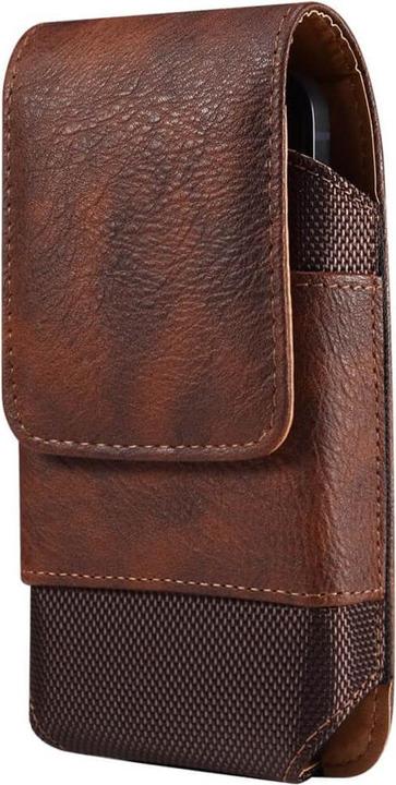 Produktbild Cover-Discount Nylon - Leder Gurttasche mit Kartenfach braun / M