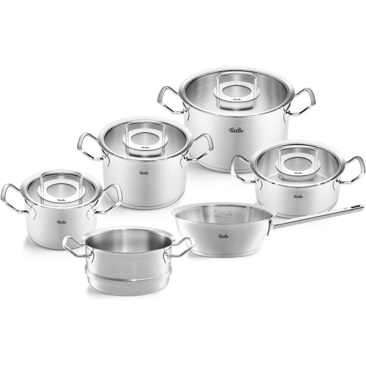 Fissler Argento Original-Profi Collection, Padella + Pentola,