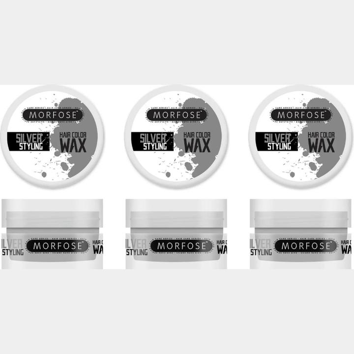 Produktbild Morfose Haarfarben Wachs Silber 100ml