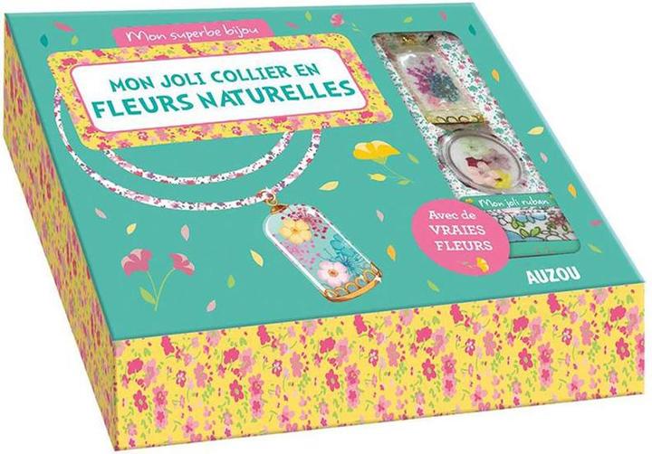 Actual product image Mon super collier en fleurs naturelles