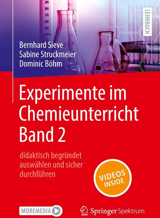 Actual product image Sieve:Experimente im Chemieunterricht B (German, Sabine Struckmeier, Dominic Böhm, Bernhard Sieve, 2024)