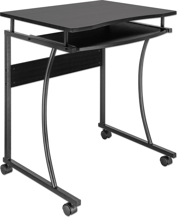 Manhattan Compact desk with pull out keyboard tray