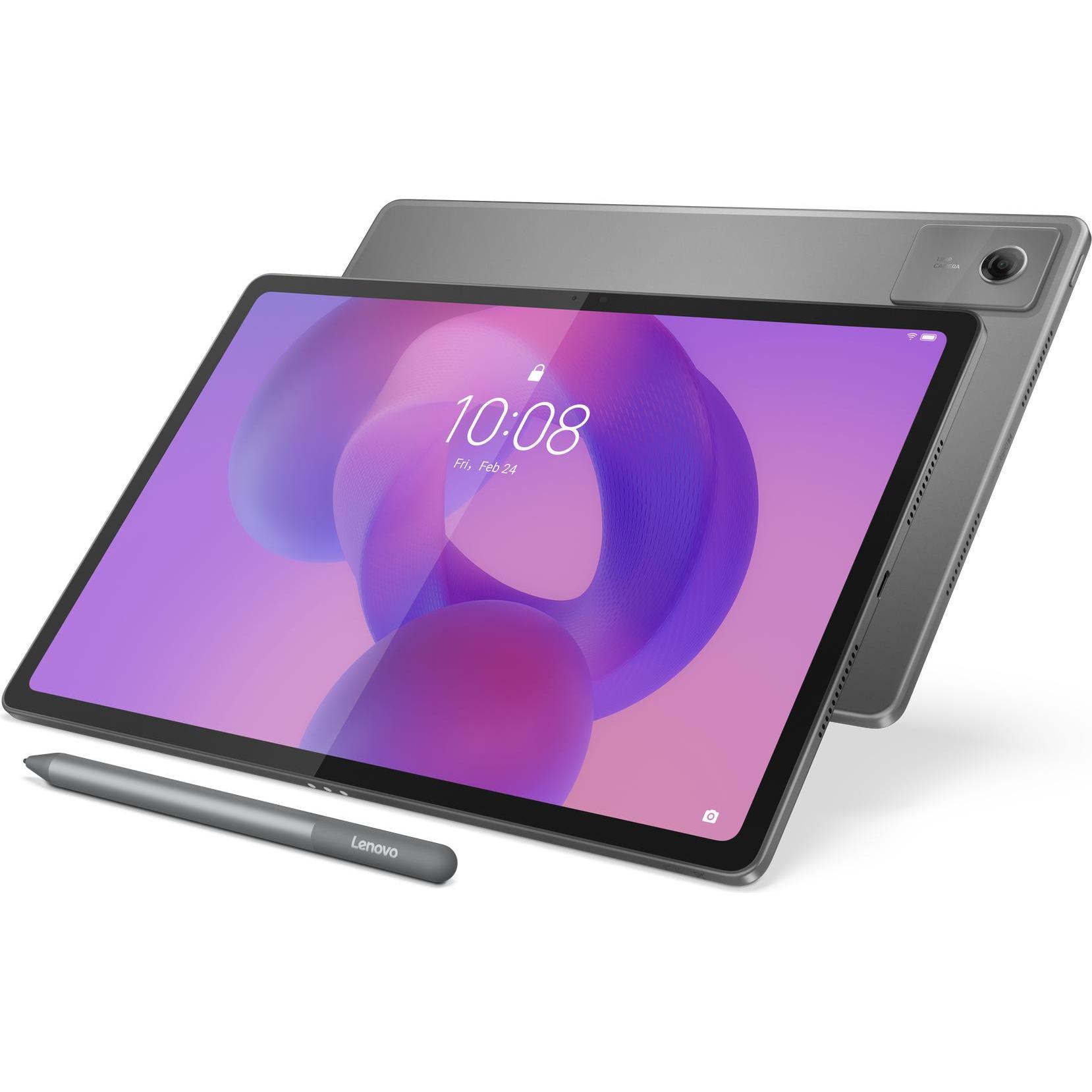 Lenovo Idea Tab Plus (nur WLAN, 12.10", 256 GB, Luna Grey), Tablet, Grau