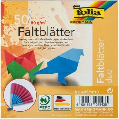 Produktbild Folia Faltblätter Duo (80 g/m²)