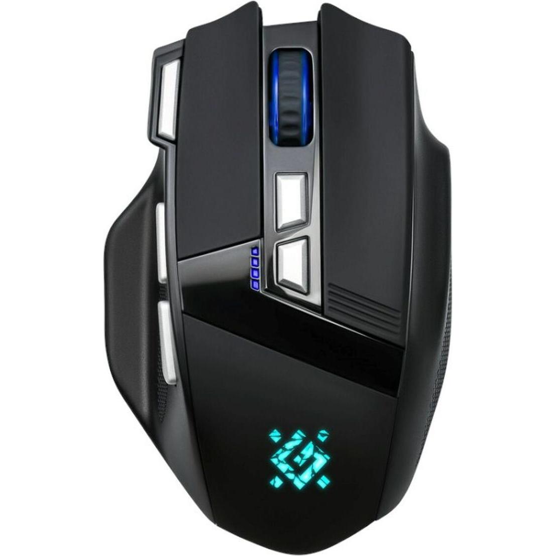 Defender Nero Mysz Gamingowa Bezprzewodowa Knight Gm-885 3200Dpi 8P Czarna (Senza Fili), Mouse,