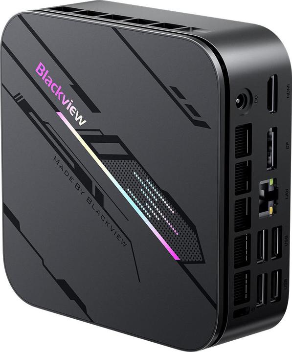 Blackview Mini-PC MP100 Pro I9-12900HK/16 GB/512 GB schwarz (Intel Core i9-12900HK)