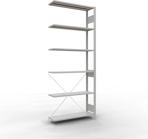Actual product image Schulte Lagertechnik MULTIplus85 boltless bay system with cross brace