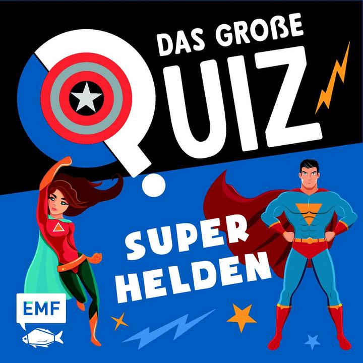 Immagine prodotto Scatola di carte: Il grande quiz - Supereroi (Tedesco)