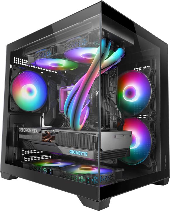 Actual product image Mars Gaming MC-VIEW2 (mATX, Mini-ITX)