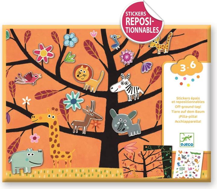 Produktbild Djeco Sticker und Basteln Fangen (30 Sticker)