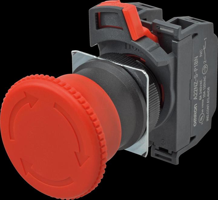 Omron Industrial Automation Emergency stop switch,Push-In