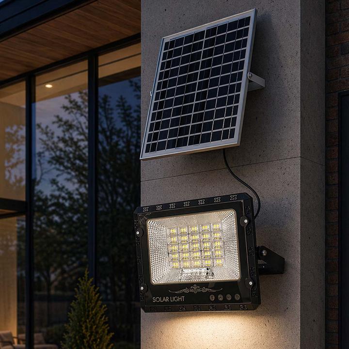 Produktbild Avizar LED Solarstrahler aussen 9000K mit Sensor