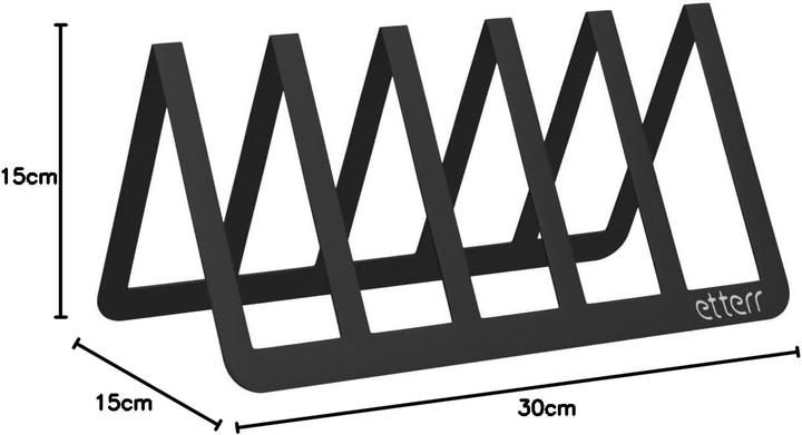 Produktbild Etterr Präsentationshalterung für Vinyl-Schallplatten (Platten)