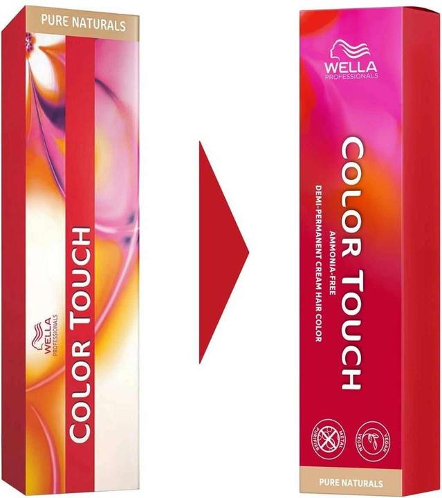 Actual product image Wella Colour Touch Pure Naturals - 9/01 (9/01 light blonde natural ash)