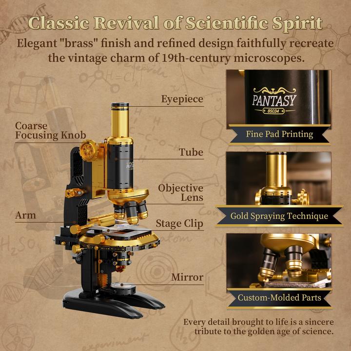 Image du produit Pantasy Original Bauset Retro-Mikroskop