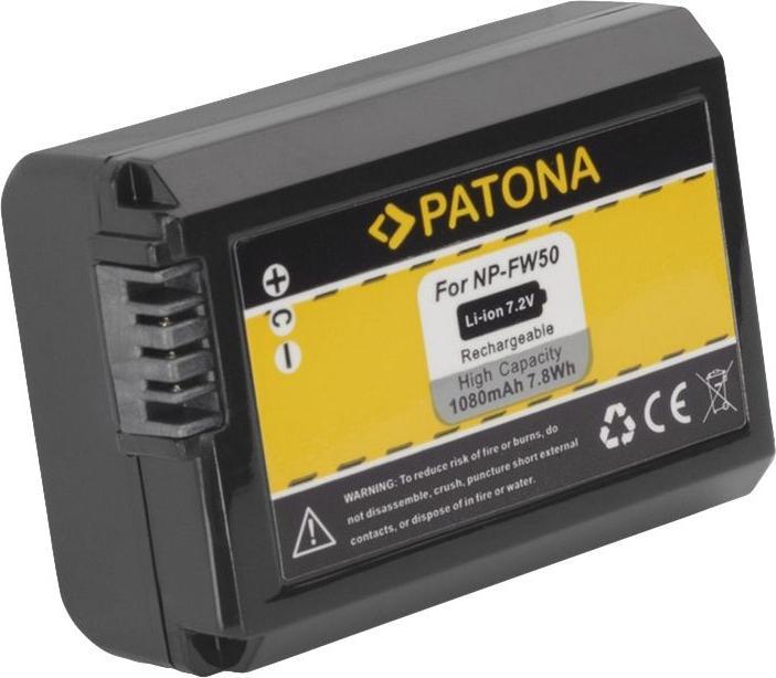 Actual product image Patona Sony NP-FW50 Battery (Camera battery)