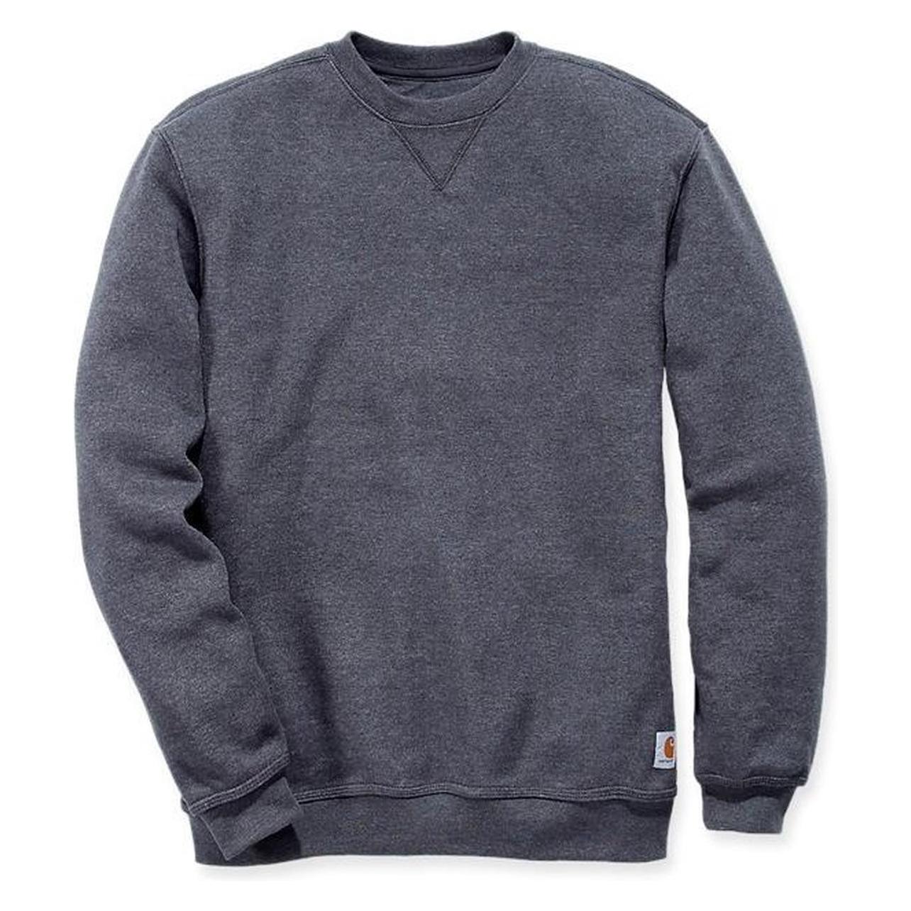 Carhartt, Herren, Pullover, Crewneck Sweatshirt Carbon Heather Gr.Xxl, Grau, (Xxl)