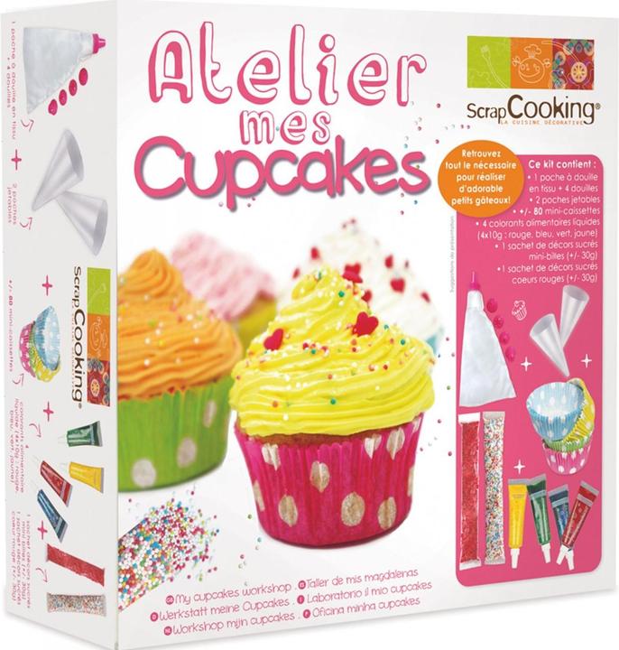 Actual product image ScrapCooking Cupcakes Studio (Piping bag set)