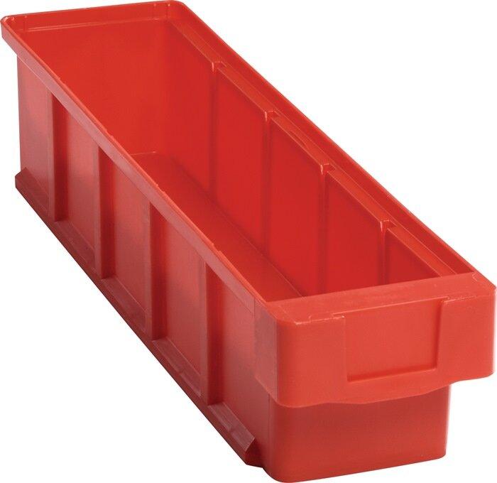 Produktbild LA-KA-PE Regalkasten VKB L400xB93xH83mm rot Polypropylen