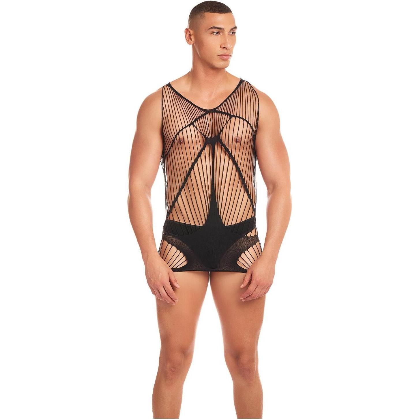 René Rofé, Shirt, Rainbow Party Tanktop schwarz S/M, Schwarz, (M)