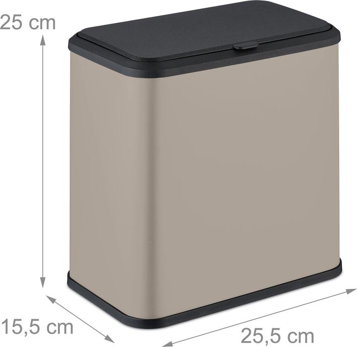 Produktbild Relaxdays Matter Mülleimer 5 L (5 l)