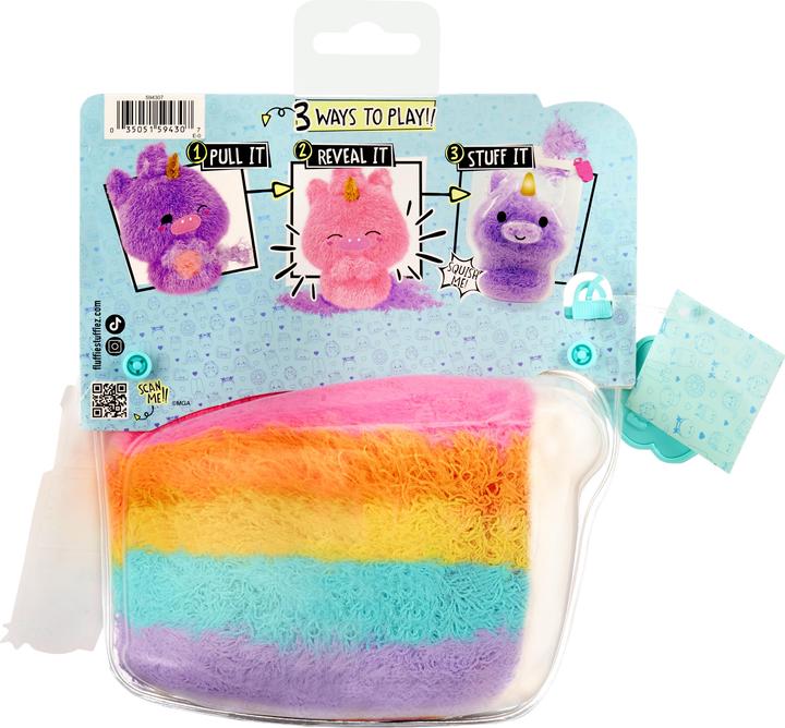 Produktbild MGA Fluffie Stuffiez Small Plush - Cake/ Pizza (22.23 cm)