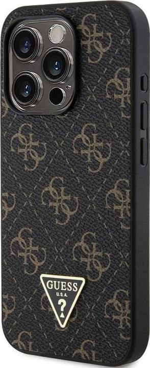 Produktbild Guess GUHCP16XPG4GPK iPhone 16 Pro Max 6.9" czarny/black hardcase New 4G Triangle (Apple iPhone 16 Pro Max)