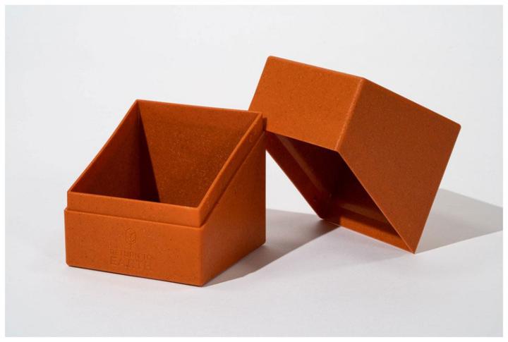 Actual product image Ultimate Guard Card Box Return To Earth Boulder Deck Case 100+ Orange