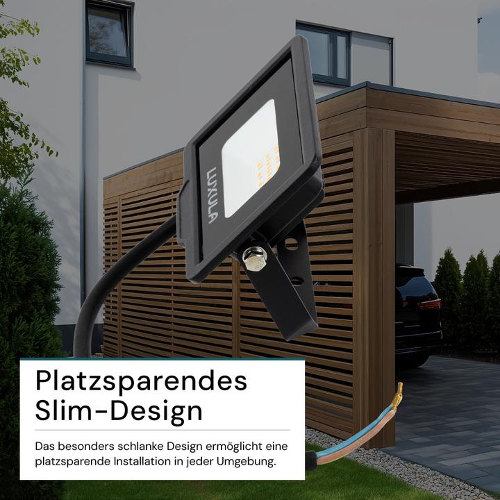 Produktbild Luxula LED-Fluter (1000 lm, IP65)