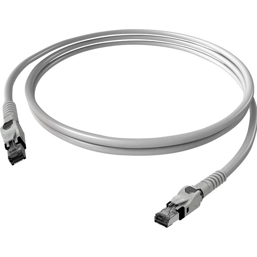 Zellner group EasyLan VarioBoot CP1OAMSMS0010 Patchkabel Kat,6A ISOIEC grau 1m (S/FTP, CAT6a, 1 m) (CP1OAMSMS0010)