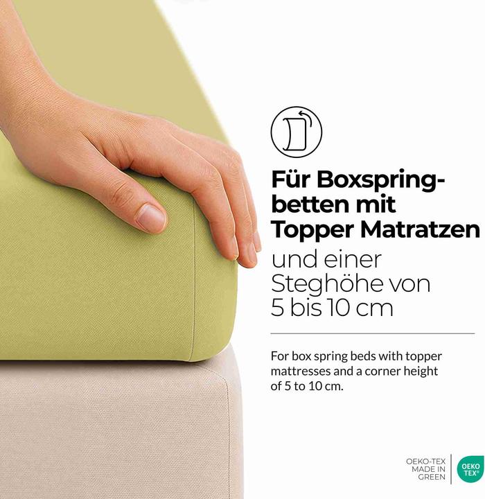 Produktbild Etérea Comfort Jersey Topper (180 x 200 cm, 200 x 200 cm)
