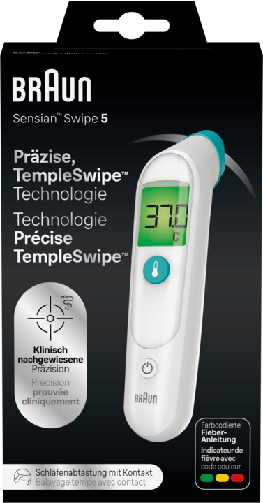 Actual product image Braun TempleSwipe BST200 (Forehead)