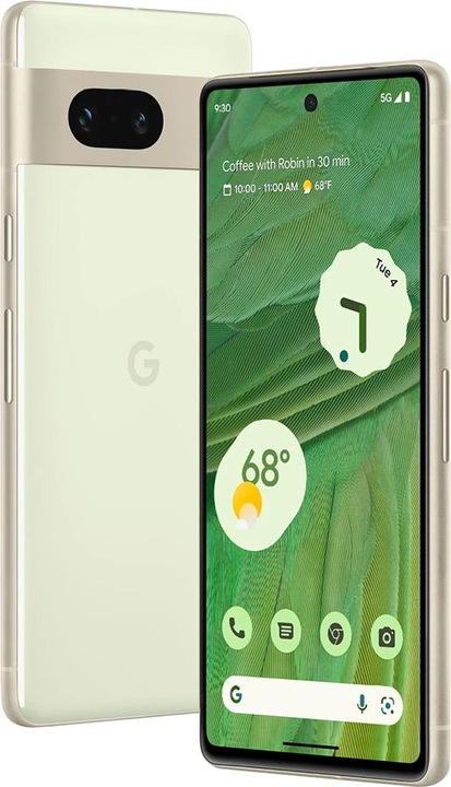 Image du produit Google Pixel 7 (256 Go, Citronnelle, 6.30", SIM + eSIM, 50 Mpx, 5G)