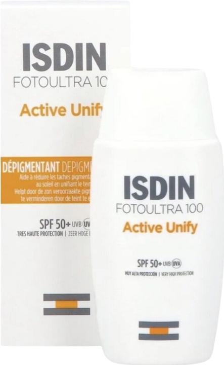 Produktbild Isdin Active Unify Fusion Fluid (Sonnencreme, SPF 50+, 50 ml)