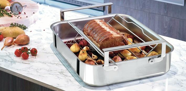 Image du produit Cristel Moule à griller pour four avec thermo