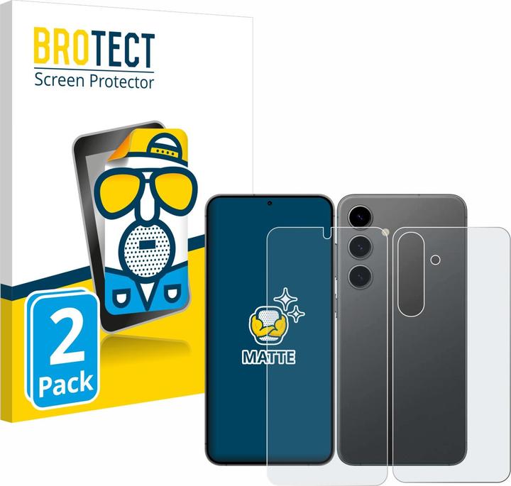 Produktbild BROTECT Entspiegelungs-Schutzfolie Displayschutz Matt (2 Stk., Samsung Galaxy S24)